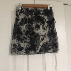 Free People denim skirt